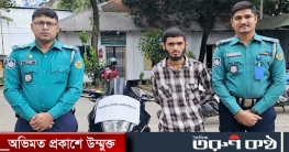 চট্টগ্রামে মসজিদের পাশে রাখা মোটরসাইকেল চুরি, গ্রেপ্তার ১