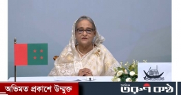 জাতির উদ্দেশে ভাষণ দিচ্ছেন প্রধানমন্ত্রী