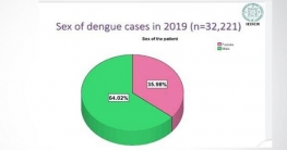 ডেঙ্গুতে আক্রান্ত বেশি পুরুষ, মৃত্যু বেশি নারীর