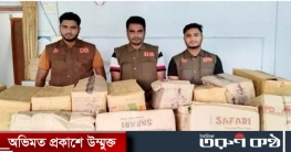 ভারতীয় চকলেট-বিস্কুটের বড় চালান জেলা ডিবি পুলিশের হাতে