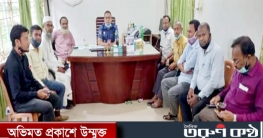 ফুলপুরথানার নবাগত ওসির সাথে প্রেসক্লাব সাংবাদিকদের সৌজন্য সাক্ষাৎ