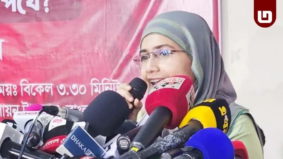 ‘ছয় মাসের মধ্যে বিতর্কিত কার্যক্রম শেষ করতে চাইবে বিএনপি’: সামান্থা শারমিনের কড়া সমালোচনা